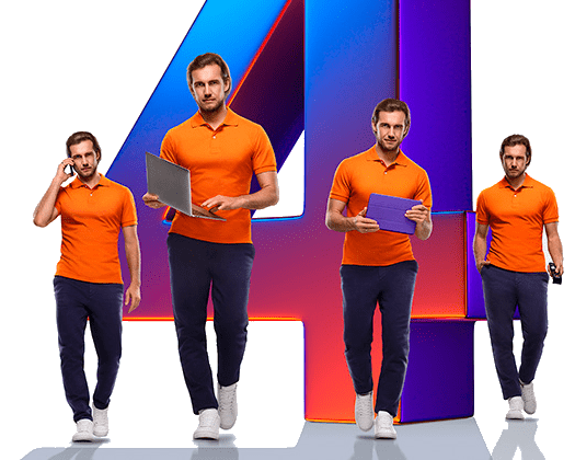 Великолепная четверка Ростелеком в посёлок Цементный (Свердловская область)